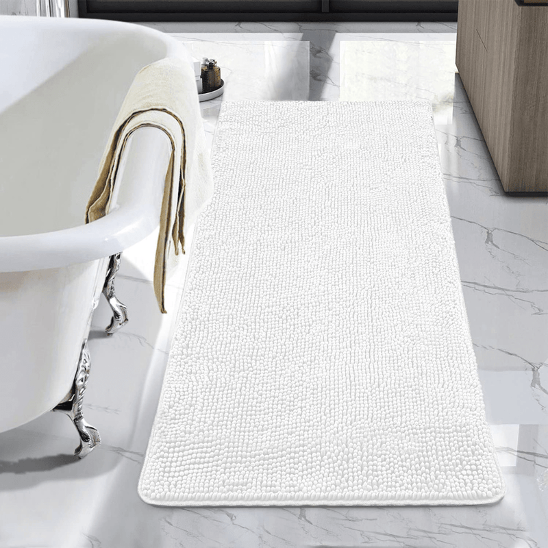 Grand Tapis de Bain Blanc - Les tapis de bain