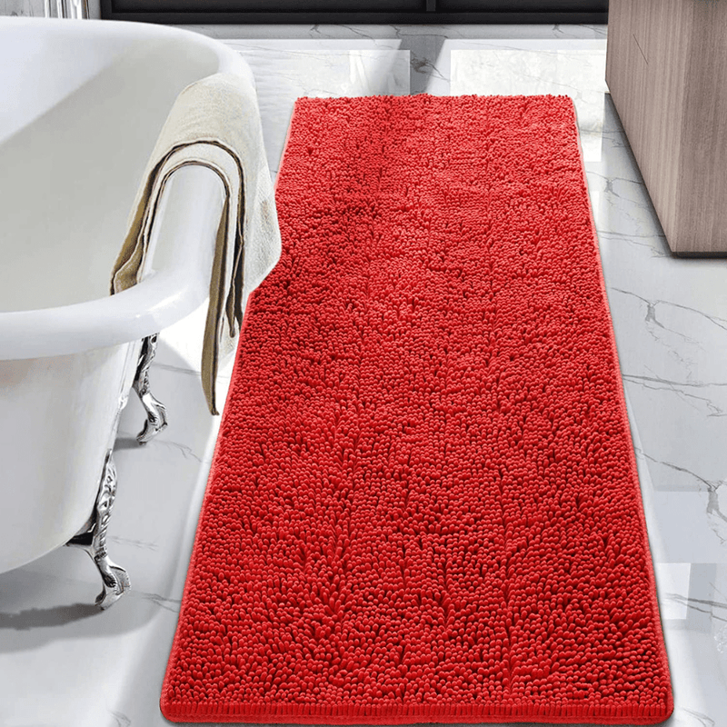 Grand Tapis de Bain Rouge - Les tapis de bain
