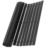 Tais Salle de Bain Bambou Noir - Les tapis de bain