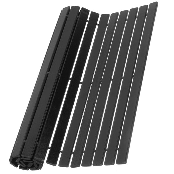 Tais Salle de Bain Bambou Noir - Les tapis de bain