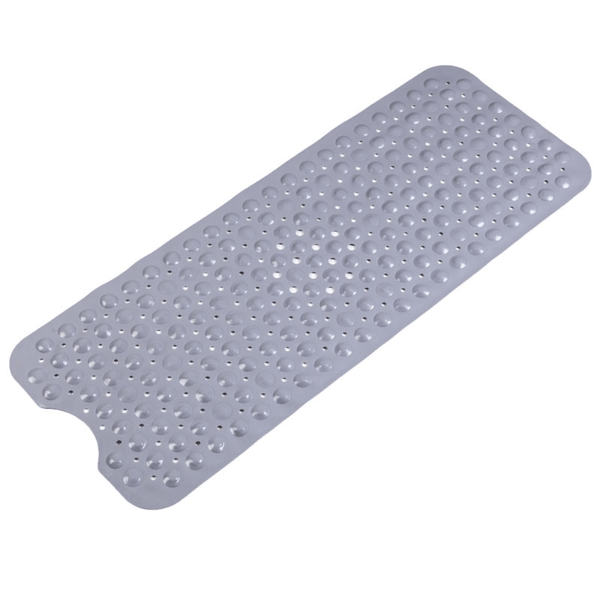 Tapis de Baignoire Antidérapant Gris - Les tapis de bain