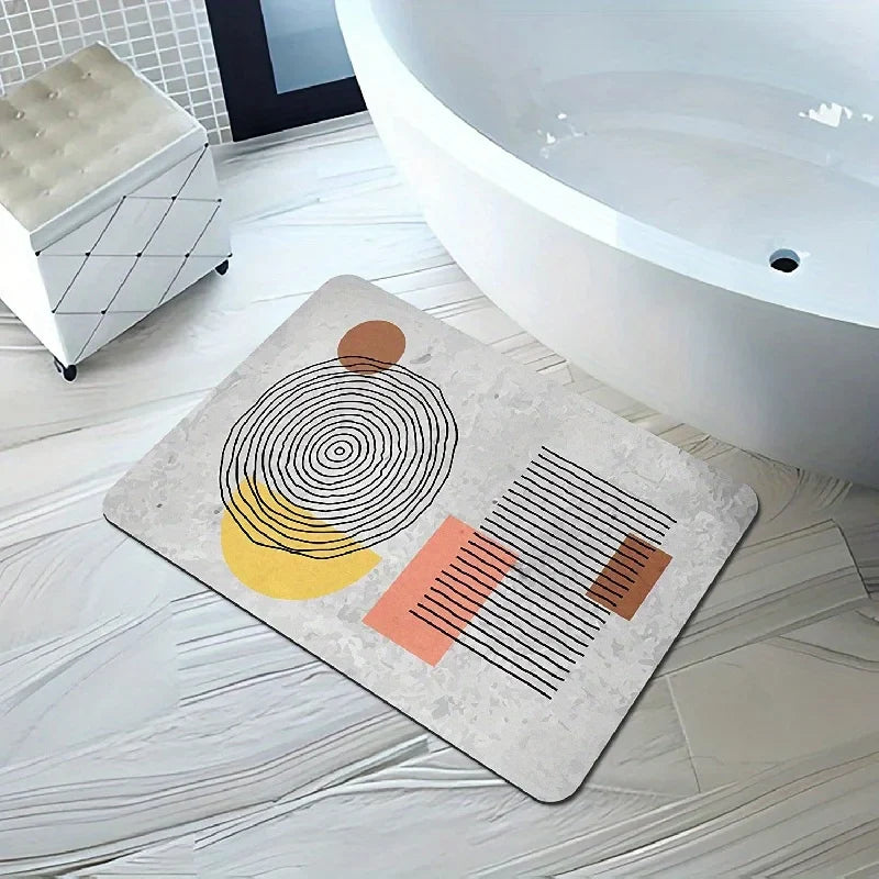 Tapis De Bain Absorbant Terre De Diatomée - Les tapis de bain