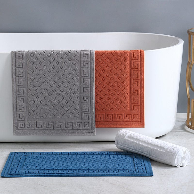 Tapis De Bain Antidérapant Coton - Les tapis de bain