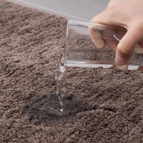 Tapis de Bain Antidérapant Gris - Les tapis de bain
