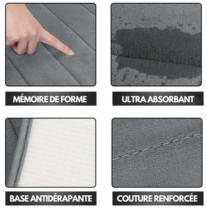 Tapis De Bain Antidérapant XXL - Les tapis de bain