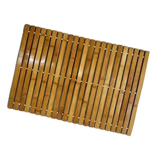 Tapis De Bain Bambou Naturel - Les tapis de bain