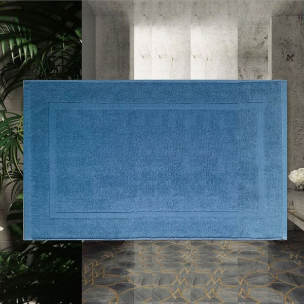 Tapis De Bain Bleu Canard - Les tapis de bain