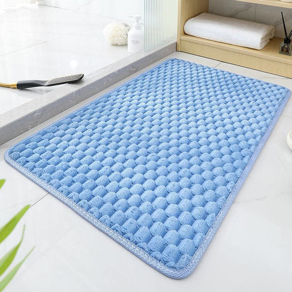 Tapis de Bain Bleu Clair - Les tapis de bain