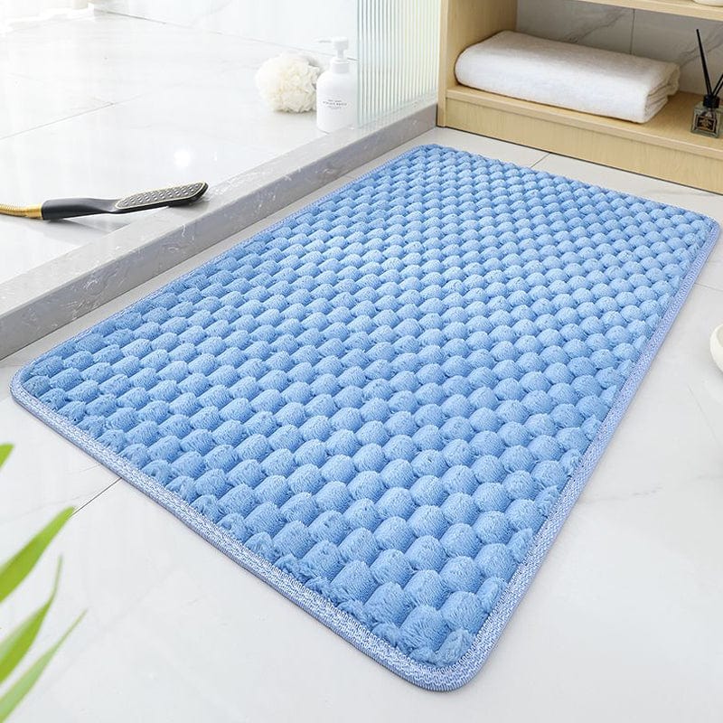 Tapis de Bain Bleu Clair - Les tapis de bain