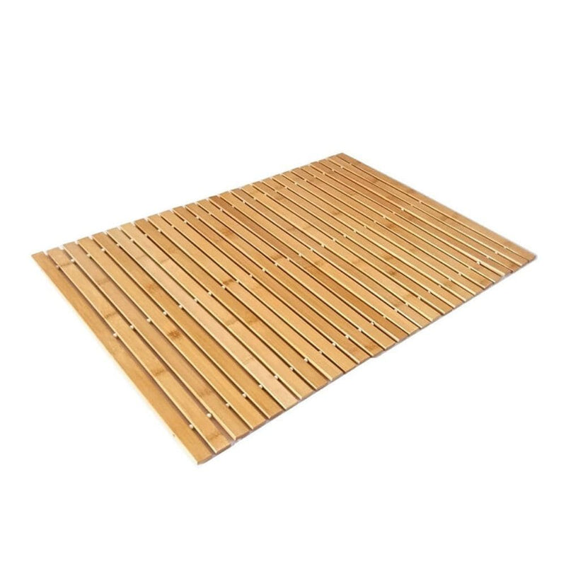 Tapis De Bain Bois Bambou - Les tapis de bain