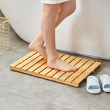 Tapis De Bain Caillebotis Bambou - Les tapis de bain