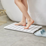 Tapis De Bain Caillebotis Bambou - Les tapis de bain
