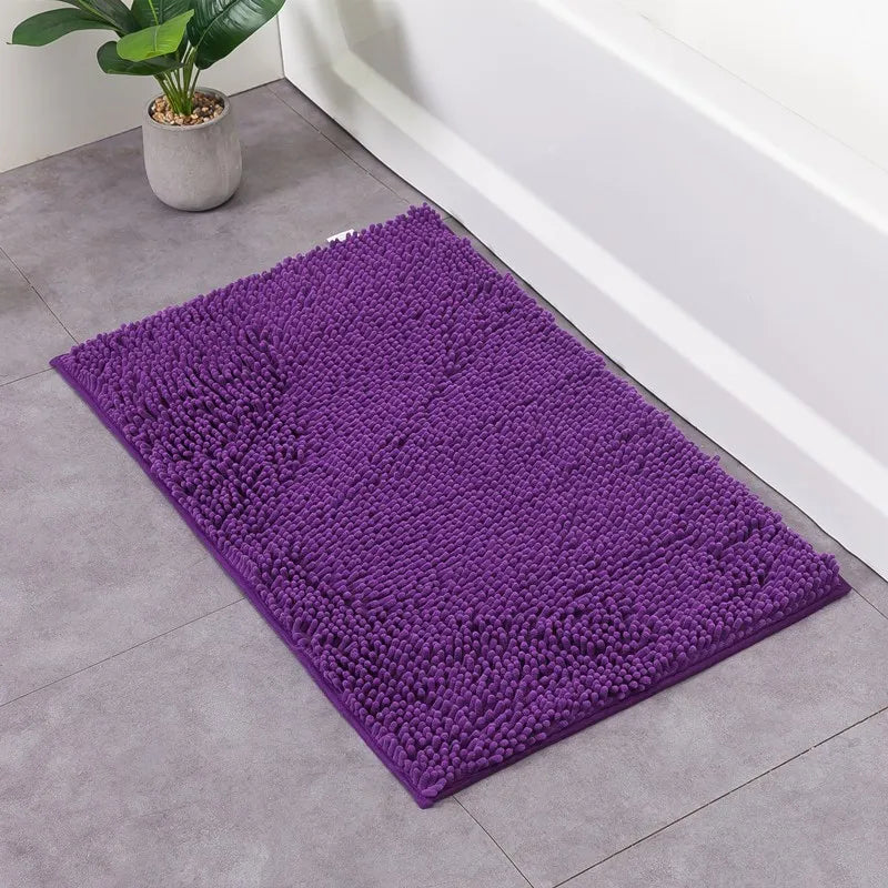 Tapis De Bain Chenille 60x90CM - Les tapis de bain