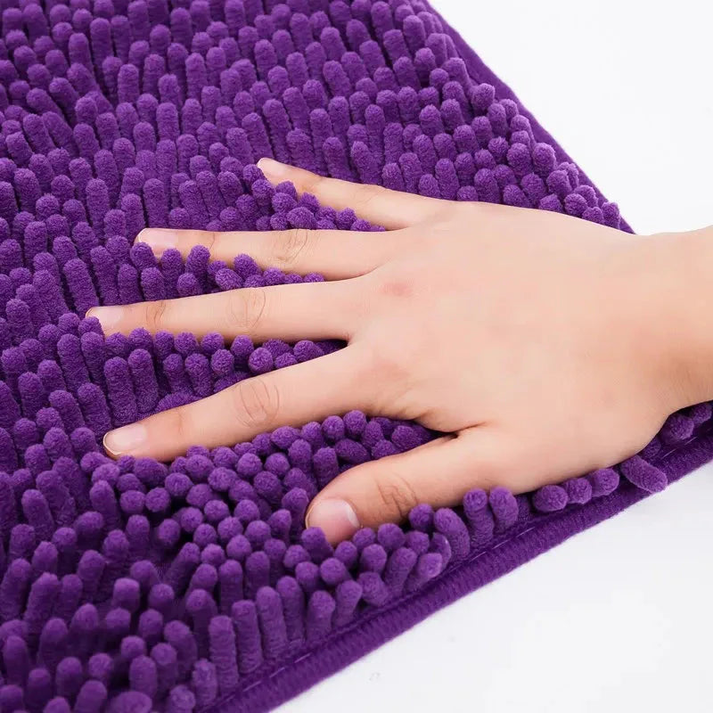 Tapis De Bain Chenille 60x90CM - Les tapis de bain