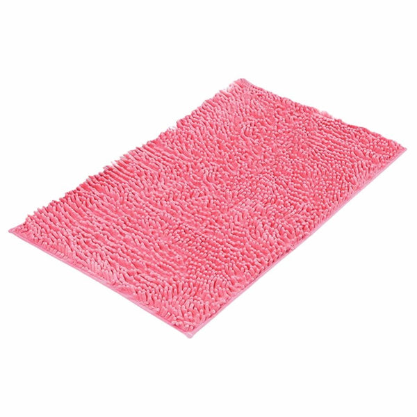 Tapis De Bain Chenille Rose - Les tapis de bain