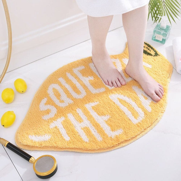 Tapis De Bain Citron - Les tapis de bain