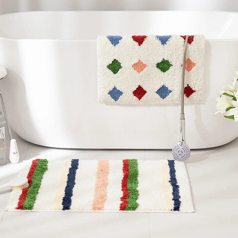 Tapis de Bain Coloré - Les tapis de bain