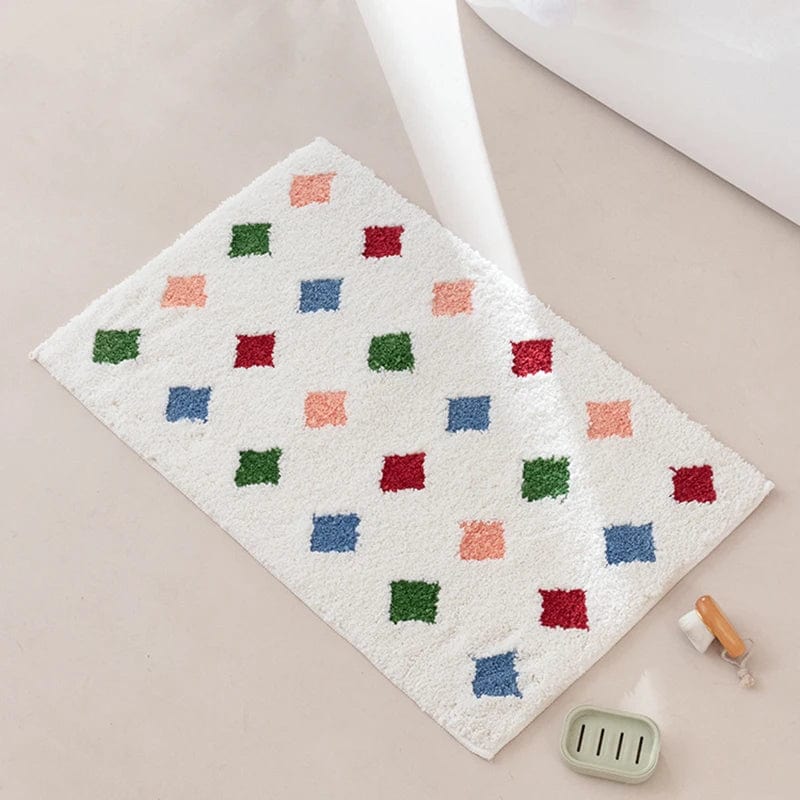 Tapis de Bain Coloré - Les tapis de bain