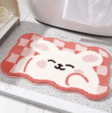 Tapis de Bain Damier - Les tapis de bain