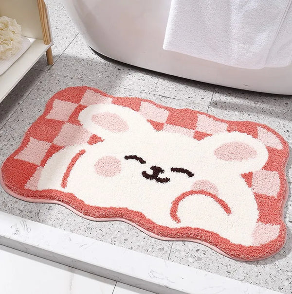 Tapis de Bain Damier - Les tapis de bain