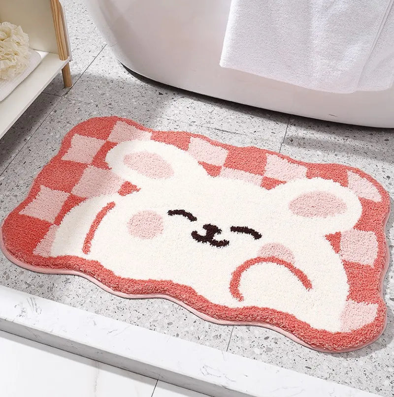 Tapis de Bain Damier - Les tapis de bain