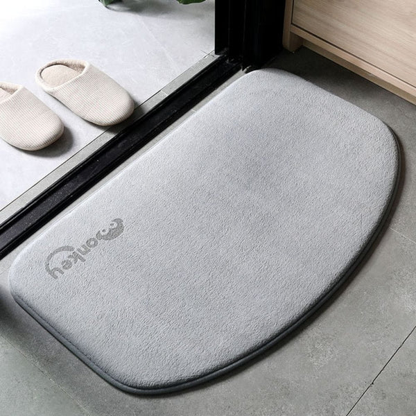 Tapis De Bain Demi Lune Microfibre - Les tapis de bain
