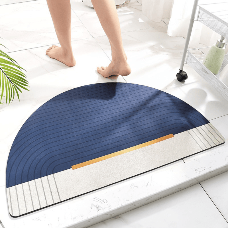 Tapis de Bain Demi Rond - Les tapis de bain