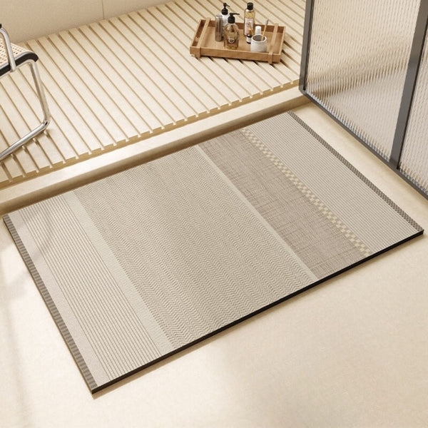 Tapis De Bain Design Gris - Les tapis de bain