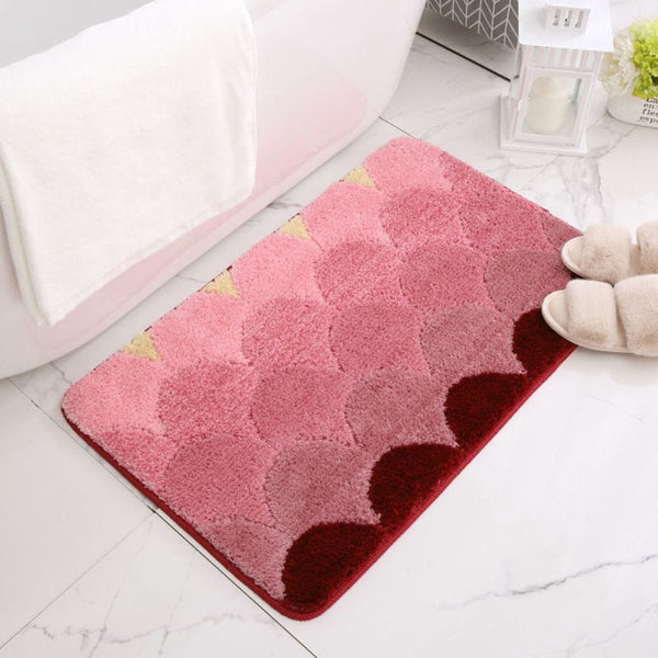 Tapis De Bain Design Rose - Les tapis de bain