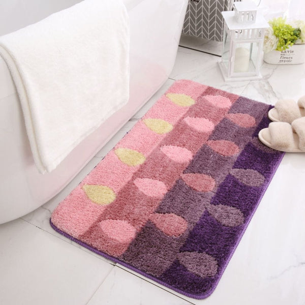 Tapis De Bain Design Rose - Les tapis de bain