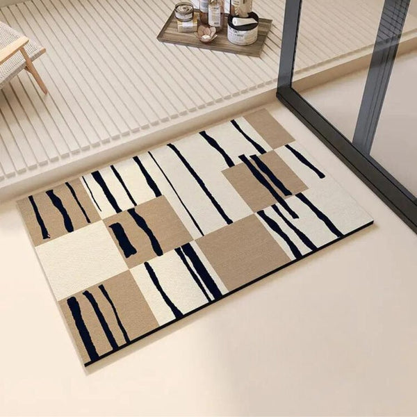Tapis de Bain Diatomite Art Moderne - Les tapis de bain
