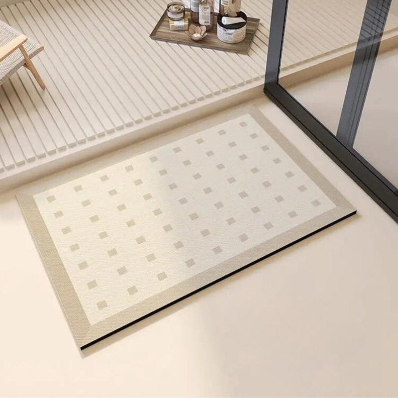 Tapis de Bain Diatomite Design Classique - Les tapis de bain