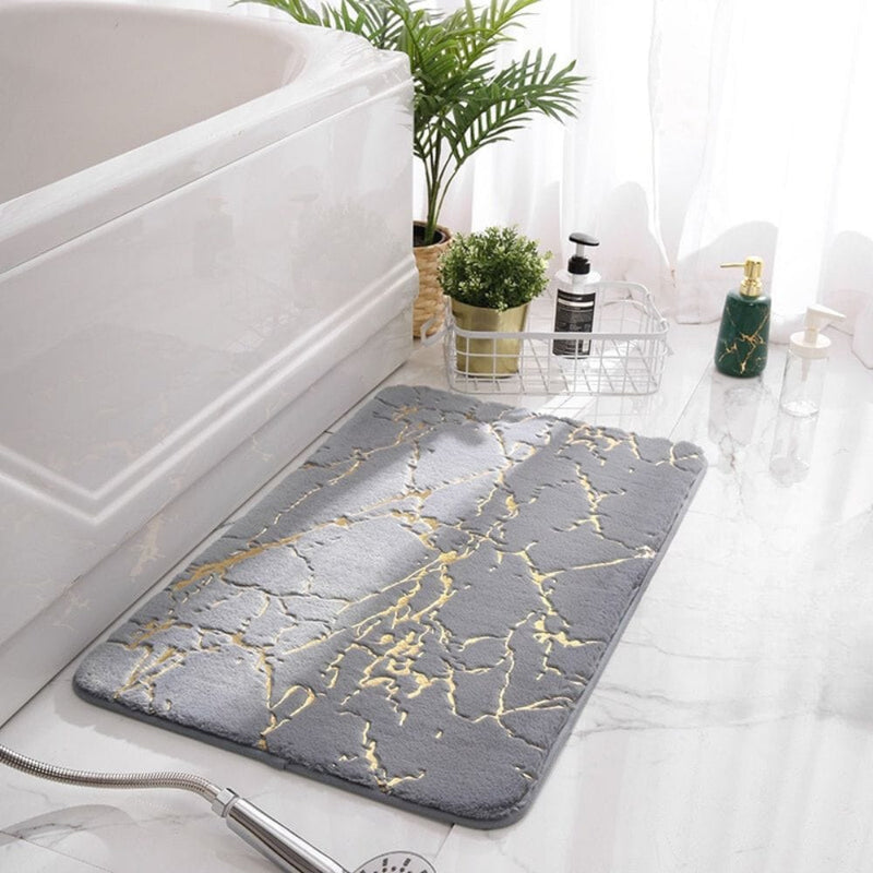 Tapis de Bain Effet Marbre - Les tapis de bain