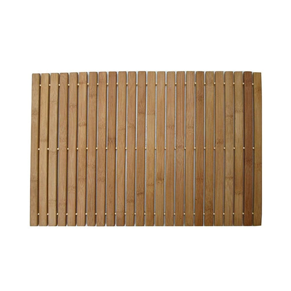 Tapis De Bain En Bambou - Les tapis de bain