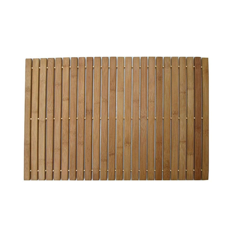 Tapis De Bain En Bambou - Les tapis de bain