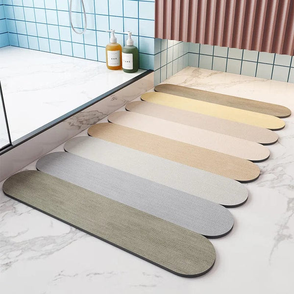 Tapis de Bain en Diatomite Minérale Souple - Les tapis de bain