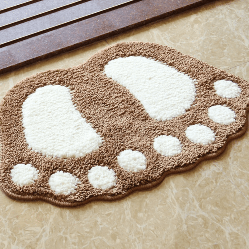 Tapis De Bain En Forme De Pied - Les tapis de bain
