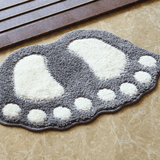 Tapis De Bain En Forme De Pied - Les tapis de bain