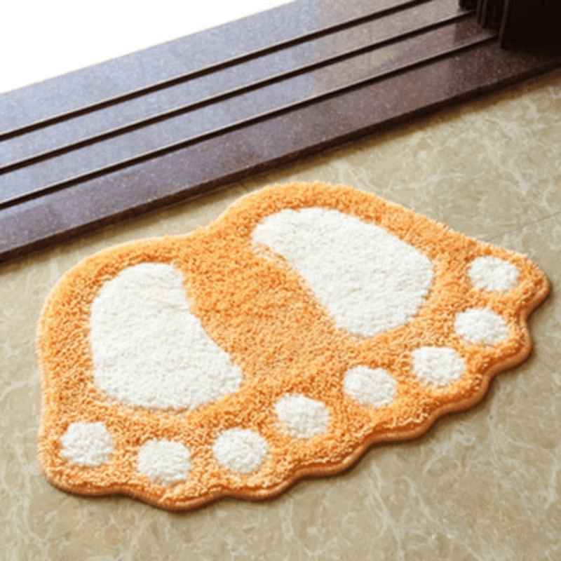 Tapis De Bain En Forme De Pied - Les tapis de bain