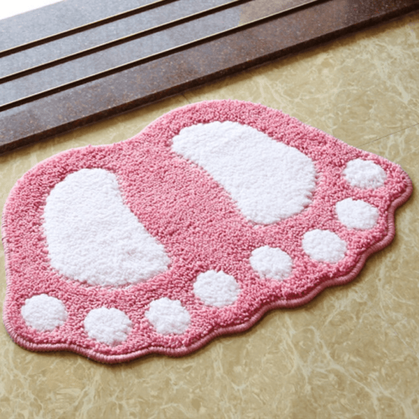 Tapis De Bain En Forme De Pied - Les tapis de bain