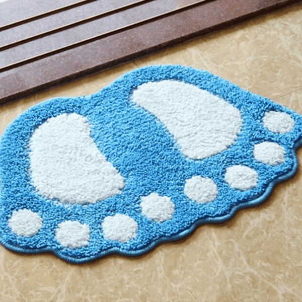 Tapis De Bain En Forme De Pied - Les tapis de bain