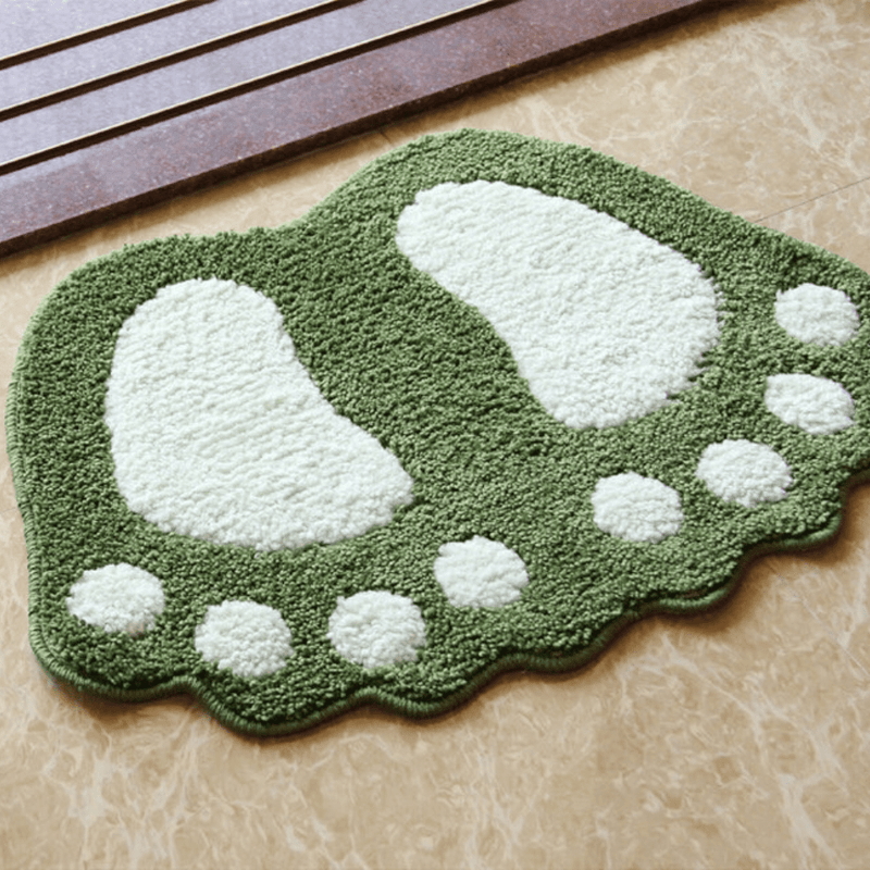 Tapis De Bain En Forme De Pied - Les tapis de bain
