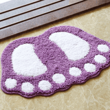 Tapis De Bain En Forme De Pied - Les tapis de bain