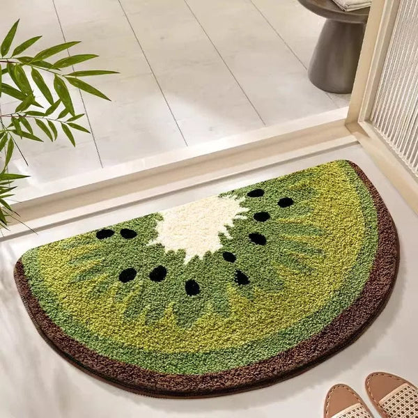 Tapis de Bain en forme Demi Lune - Les tapis de bain
