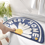 Tapis de Bain Épais Demi Lune - Les tapis de bain