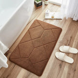 Tapis De Bain Éponge Antidérapant - Les tapis de bain