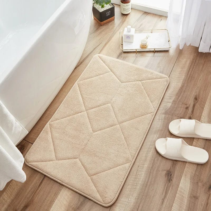Tapis De Bain Éponge Antidérapant - Les tapis de bain