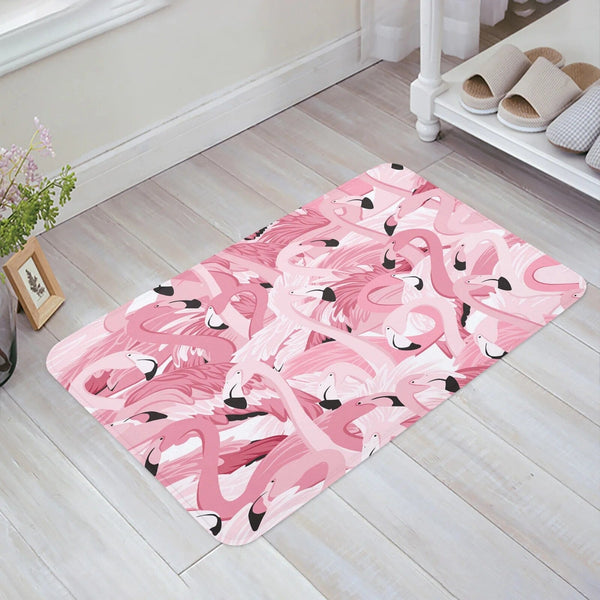 Tapis de Bain Flamant Rose - Les tapis de bain