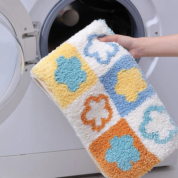Tapis de Bain Fleuri - Les tapis de bain