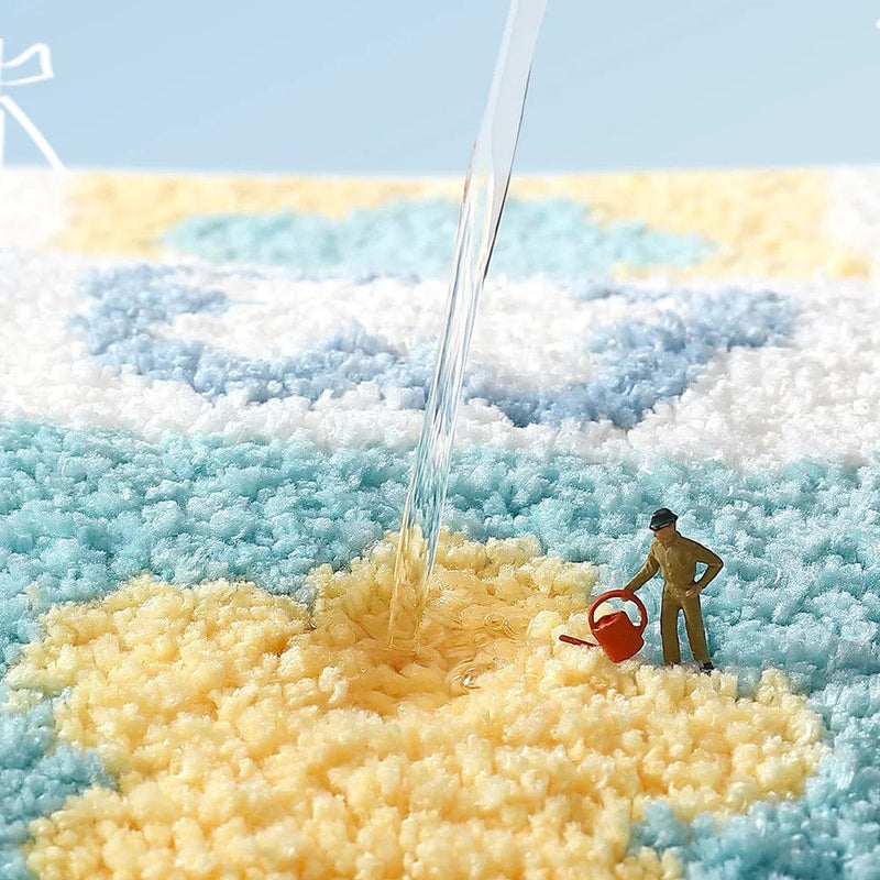 Tapis de Bain Fleuri - Les tapis de bain